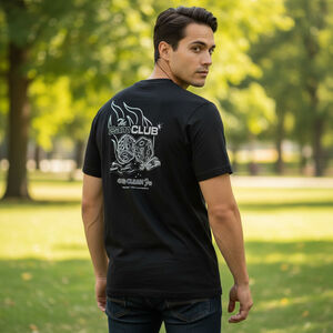 Men's Simpler Daze Black Short Sleeve Tee L